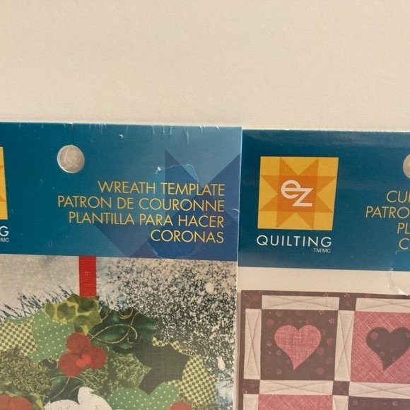 4 Simplicity EZ Quilting Template Stencils Fabric Paper Crafts Scrapbook - Picture 10 of 13